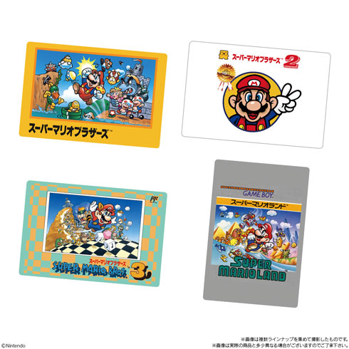 スーパーマリオブラザーズ」がウエハースになって登場 1985年