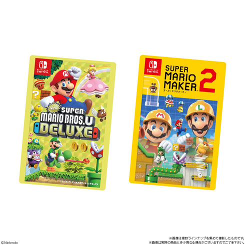 スーパーマリオブラザーズ ヒストリーカード ウエハース 歴代パッケージ 任天堂