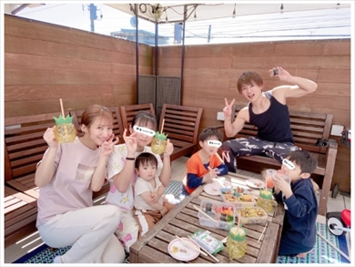 辻希美 杉浦太陽 家ピクニック 新型コロナウイルス おうち時間 工夫 ブログ