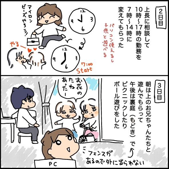 スガカズさんのテレワーク