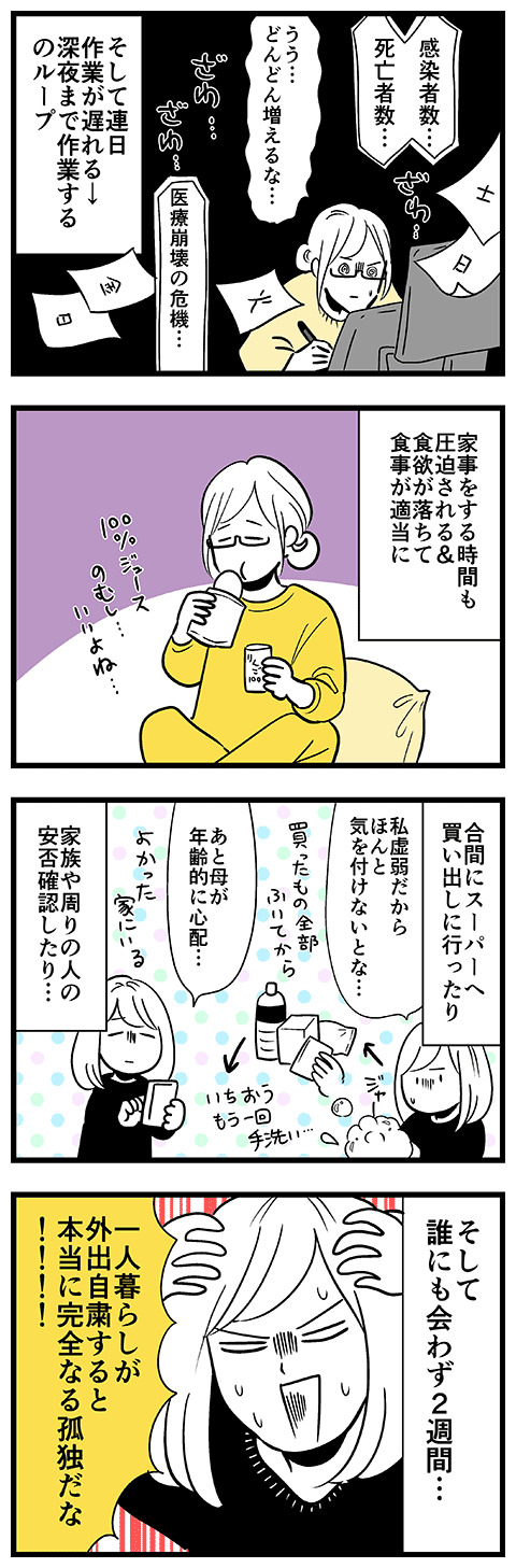 外出自粛中のひとり暮らし02