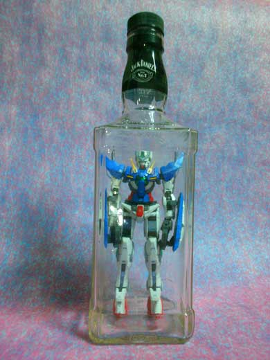 ボトルガンプラ プラモデル 瓶の中で 組み立て ボトルシップ りっしぃ