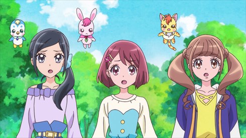 ヒーリングっど プリキュア ヒープリ キュアフォンテーヌ キュアスパークル キュアグレース 花寺のどか 沢泉ちゆ 平光ひなた