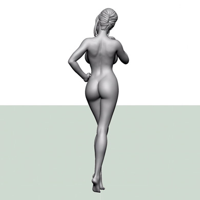 叶姉妹 フィギュア 3D