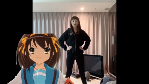 平野綾 ハレ晴レユカイ 涼宮ハルヒの憂鬱 ツイッター インスタ ダンス