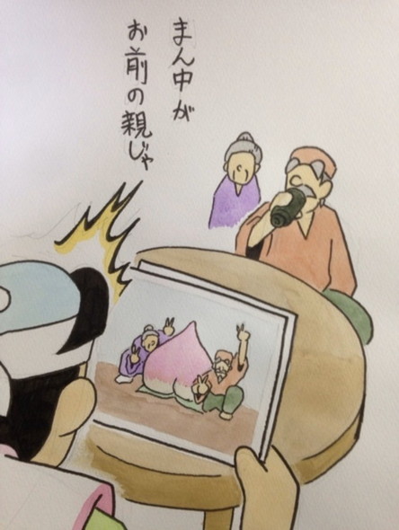 桃太郎 多分あったシーン 山形尚平 鬼 きびだんご キジ 猿 犬