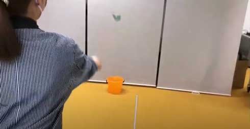 折り紙ヒコーキ 折り方 遊び方 キャステム コロナウィルス 的