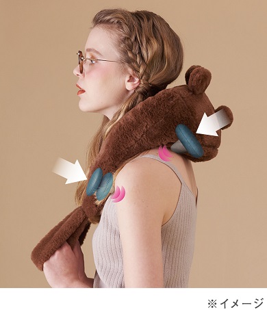 （ふわもこアニマルモチーフがかわいい「ルルド エアマッサージャー ハグもみ」が登場）