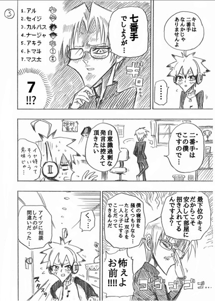 週刊少年ジャンプ 読み切り 塚沢サンゾ夫 わたしの超理想☆ボーイフレンド 黒歴史ノート