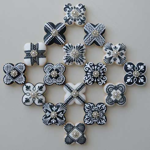 KUNIKA スイーツアーティスト アイシング クッキー アクセサリー 飾り タイル