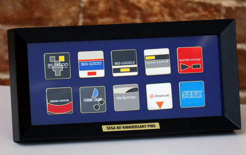 セガ設立60周年 記念フレーム切手 郵便局 セガハード ロゴ