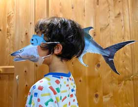 近畿大学 マスク マグロ マスクカバー おうち時間 工作