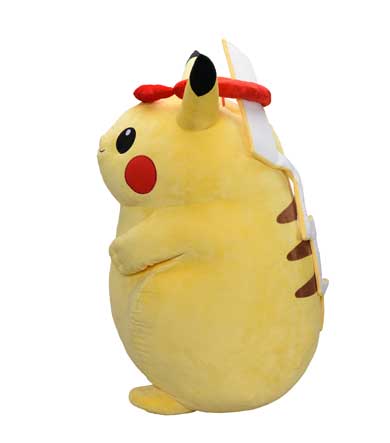 超キョダイぬいぐるみ　ピカチュウ　ポケモンセンター　キョダイマックスのすがた 超キョダイぬいぐるみ ピカチュウ ポケモンセンター キョダイ