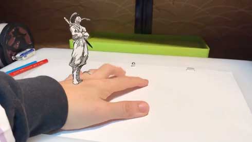 机で逃げ回る 作画忍者 アニメーション アニメーター 高橋優也