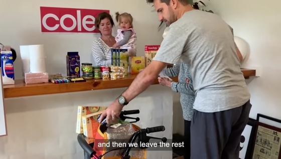 自宅でスーパーマーケット 動画