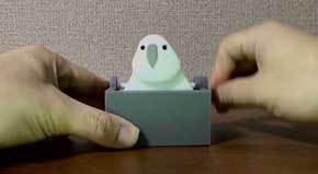 Party Parrot 作ってみた 手回し 自作 動く トリ オウム おみょ