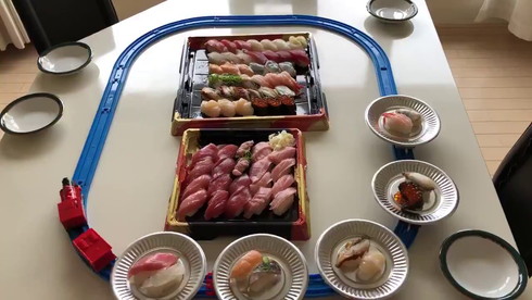 プラレール 回転寿司