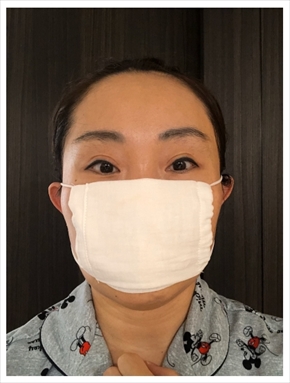 キンタロー。 布マスク 政府配布 サイズ ブログ 小さい