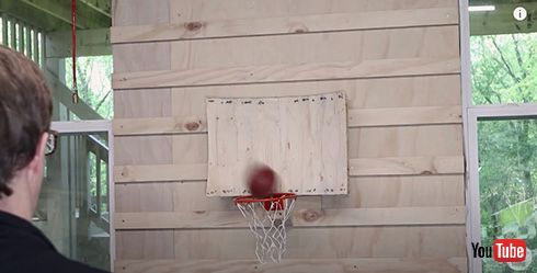 ほぼ確実にシュートが決まるバスケゴール開発　「買いたい」と驚嘆する人が続出