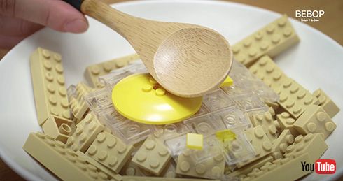 レゴパンケーキのストップモーション　優雅にパンケーキを焼く様子に「リアルだ」「かっこいい」