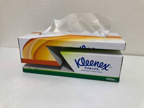 ティッシュ箱 テンセグリティ構造 自作
