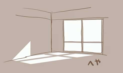 絵描き 窓 ドア 差し込む光 時間経過 動き 確認 自作 箱 アイデア