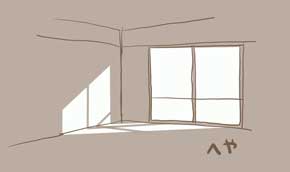 絵描き 窓 ドア 差し込む光 時間経過 動き 確認 自作 箱 アイデア