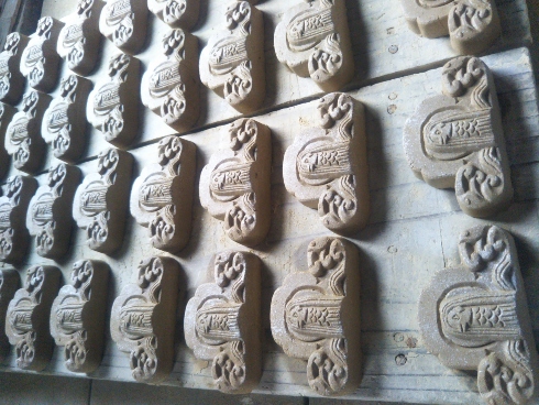 小さなアマビエ鬼瓦