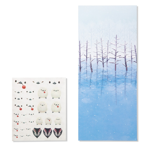 シマエナガのたべられるアート