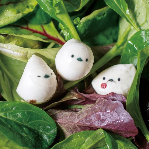 シマエナガのたべられるアート