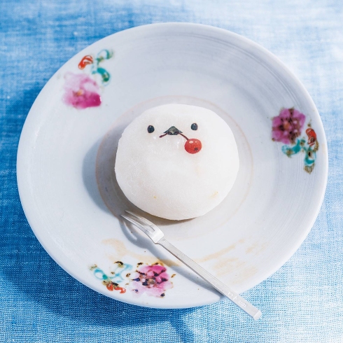 シマエナガのたべられるアート