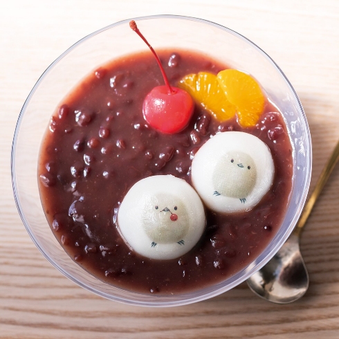 シマエナガのたべられるアート