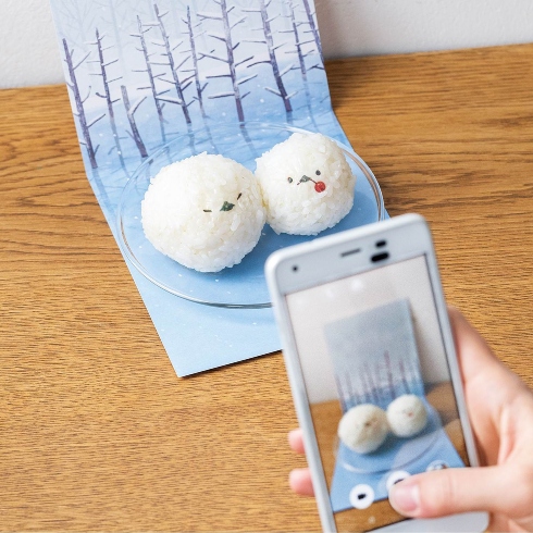 シマエナガのたべられるアート