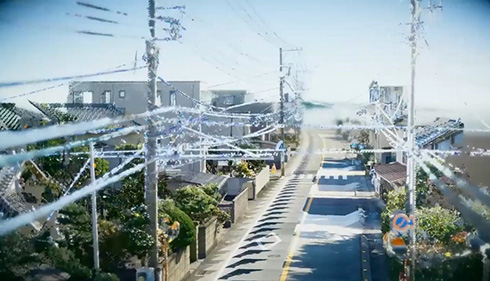 点で表示した静岡県の風景がゲームみたいで不思議　「ハテナ飛びまくりだけど興味津々」「よくわからないけどすごい」