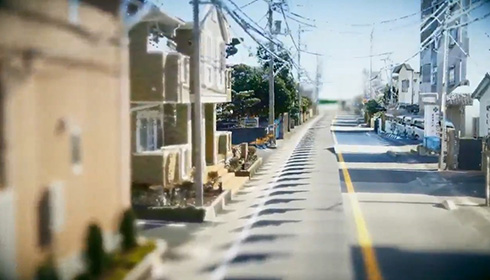 点で表示した静岡県の風景がゲームみたいで不思議　「ハテナ飛びまくりだけど興味津々」「よくわからないけどすごい」