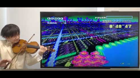 バイオリン ヴァイオリン F-ZERO 演奏 岡田鉄平 てっぺい先生 スーパーマリオブラザーズ