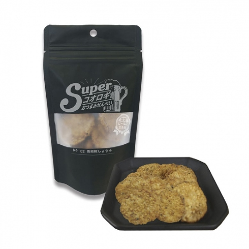 未来コオロギ柿の種