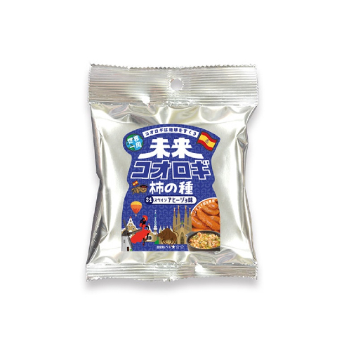 未来コオロギ柿の種