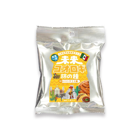 未来コオロギ柿の種