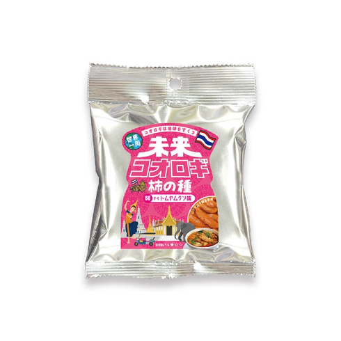 未来コオロギ柿の種