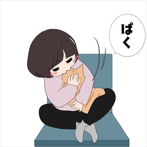 甘えん坊の猫ちゃん