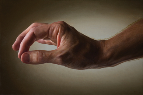 リアルな手のアート