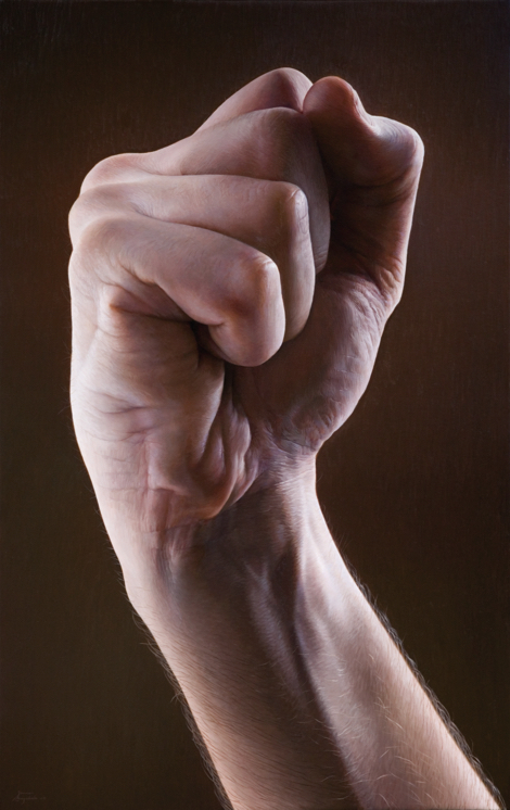 リアルな手のアート