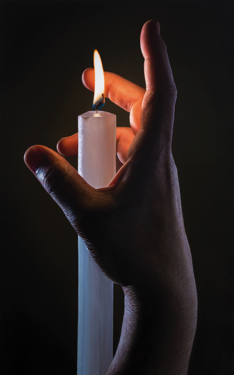 リアルな手のアート