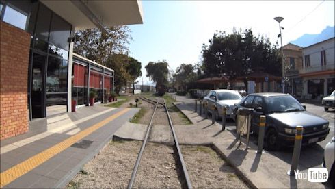 海外 鉄道 ギリシャ 登山 ラック式 アプト式 勾配 ナローゲージ