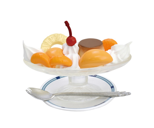 純喫茶　ミニチュアコレクション・池袋「タカセ洋菓子」／プリンアラモード