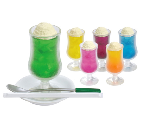 純喫茶　ミニチュアコレクション・神保町「さぼうる」／クリームソーダ