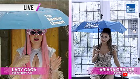 アリアナ・グランデ レディー・ガガ Rain On Me