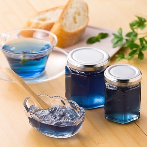 煌めく、碧く青い透明