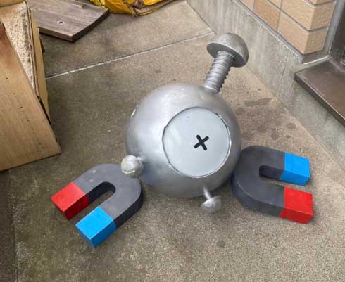 ポケモン ひんし コイル 保護 模型 塗装 実物大 作品